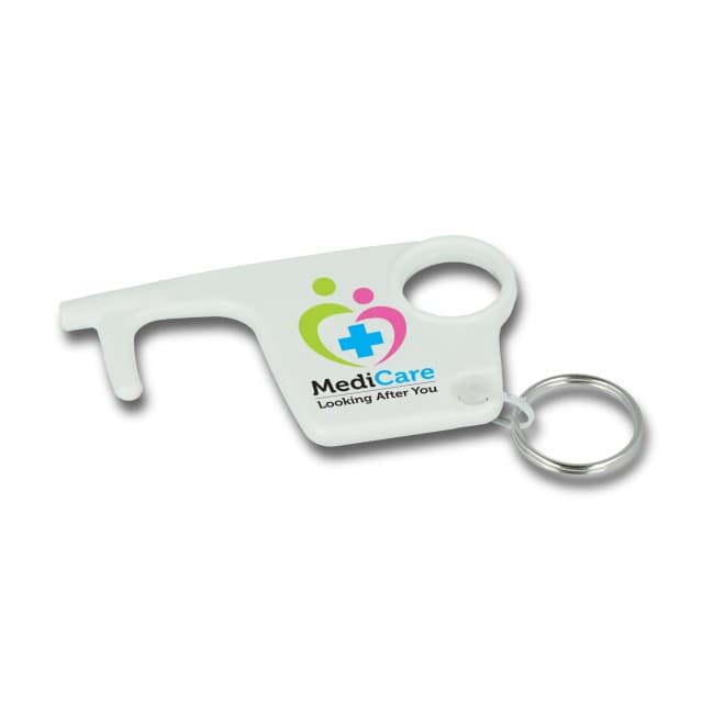 Custom Printed Hygiene Hook Keyring