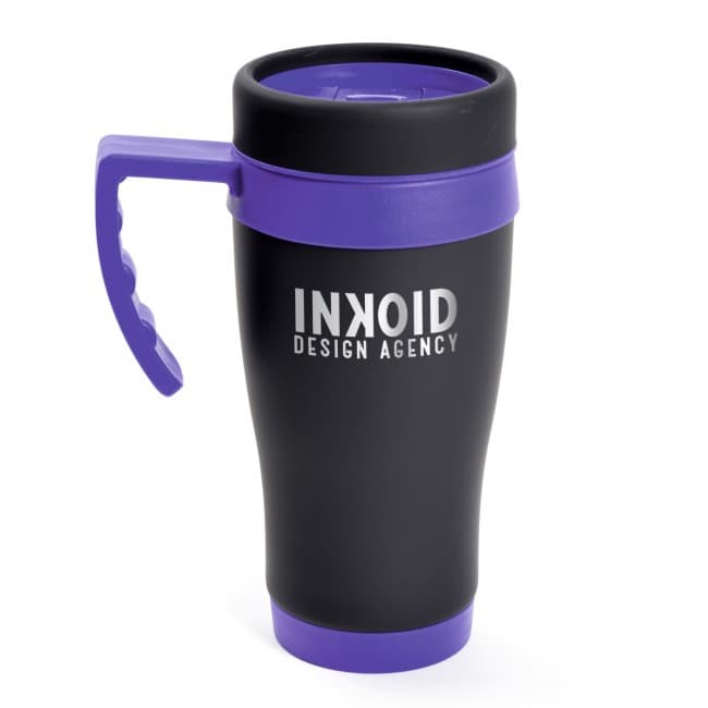 Custom Printed Metal Travel Mug 450ml - Image 4