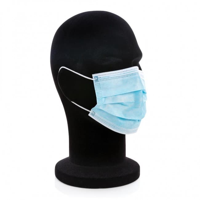 Custom Printed Promotional Branded Sleeves with 50 Masks - Image 5