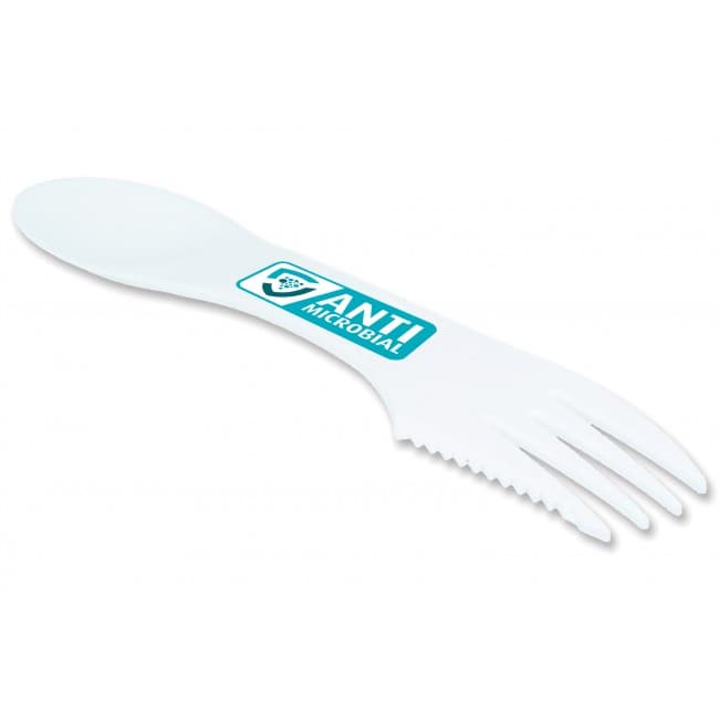 Custom Printed Antimicrobial Spork