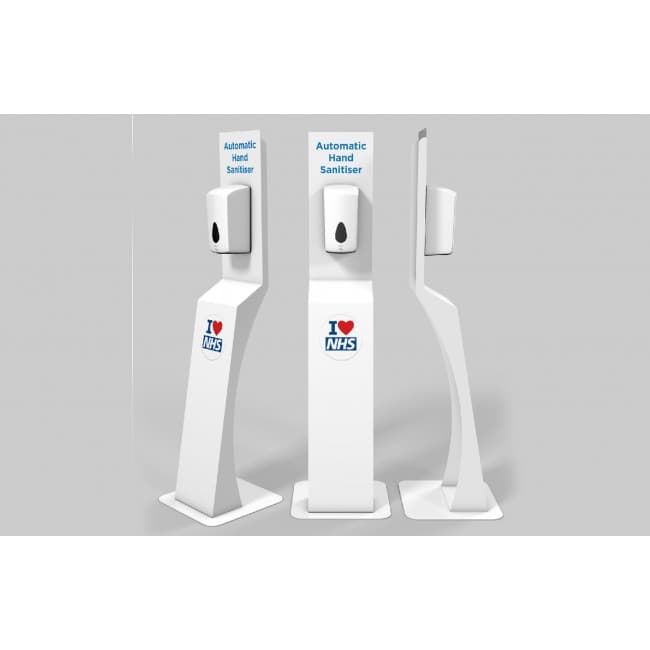 Custom Printed Automatic Hand Sanitiser Stand - Image 2