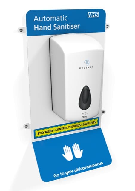 Custom Printed Automatic Hand Sanitiser