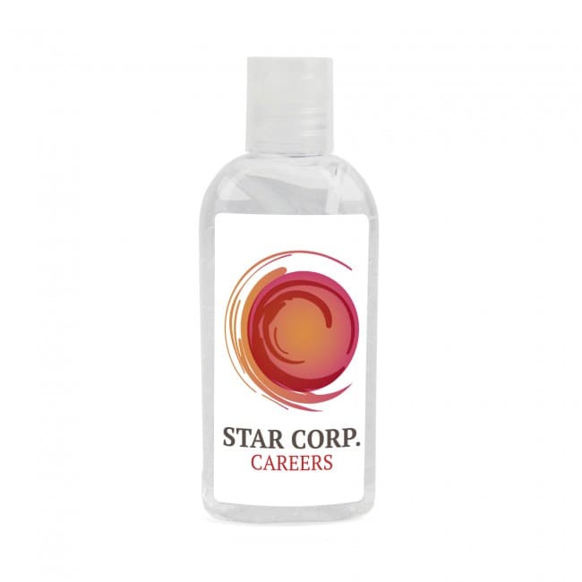 Custom Printed Promotional Branded Anti Bacterial Gel 100ml - Image 1