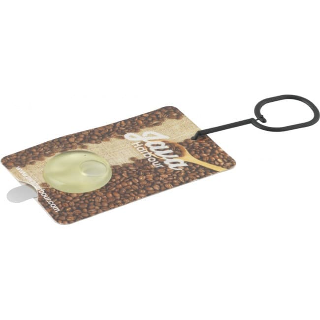 Custom Printed Card Air Freshener with Membrane