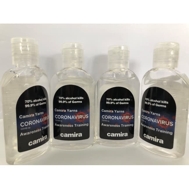 Custom Printed Branded 50ml Anti Bacteria Gel - Image 2