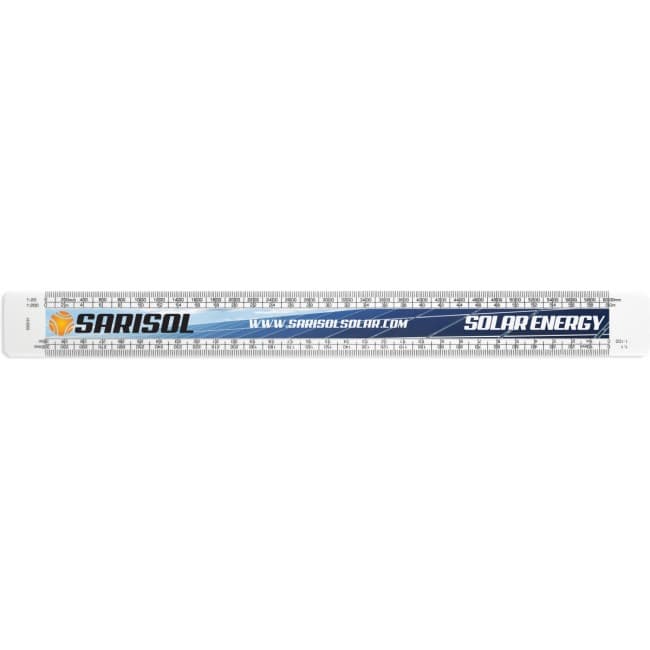 Custom Printed Architects Scale Ruler 300mm