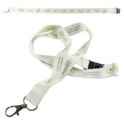 Custom Printed Bamboo Fibre Lanyard