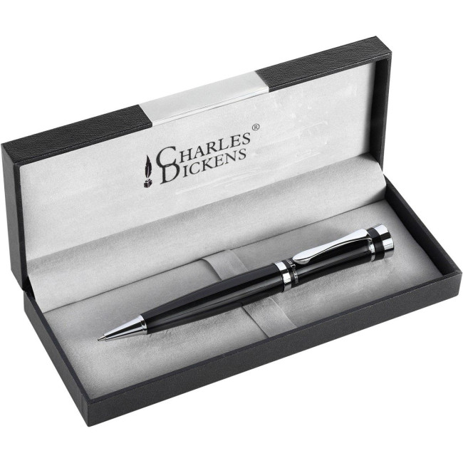 Custom Printed Charles Dickens metal ballpen - Image 3