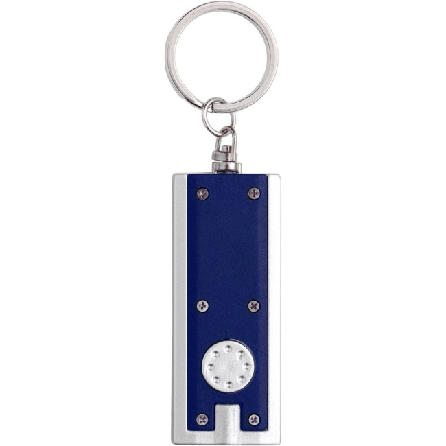 Custom Printed Plastic LED torch keyring - Image 5