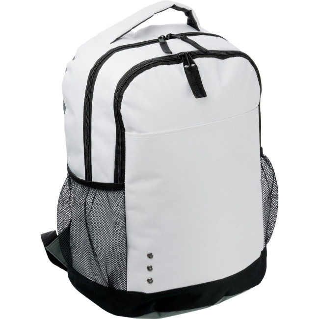 Custom Printed Polyester Backpack 600D - Image 1