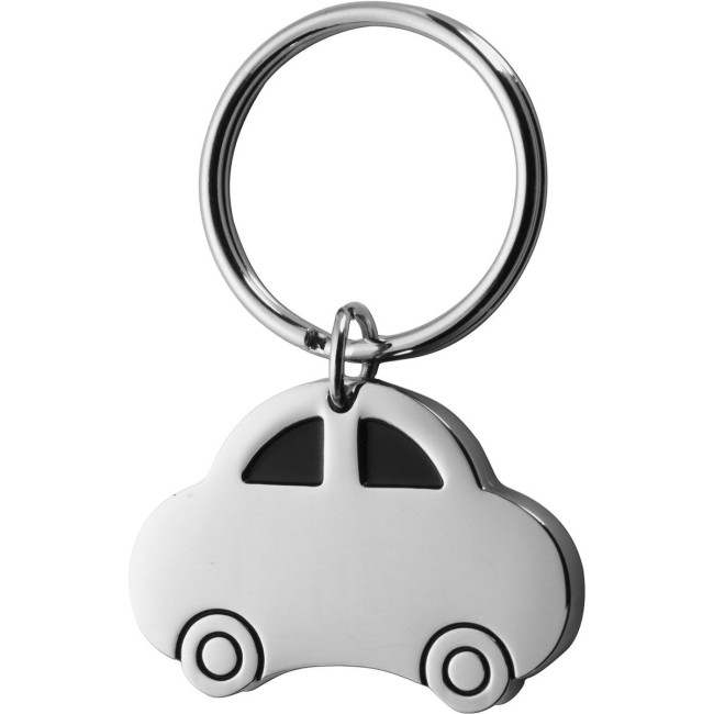 Custom Printed Metal Car keyholder - Image 1