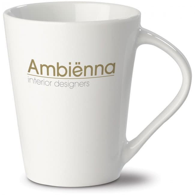 Custom Printed White 'Nice' mug, EU production 250ml - Image 1