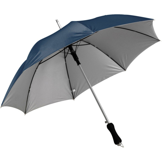 Custom Printed Umbrella with silver underside - Image 3