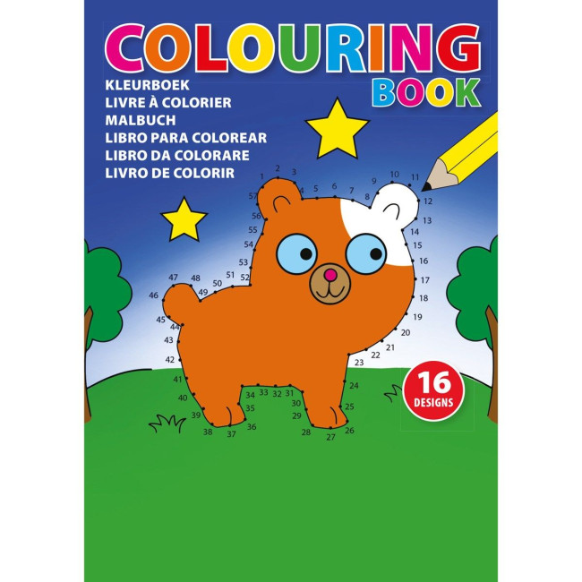 Custom Printed Children's colouring book - Image 1