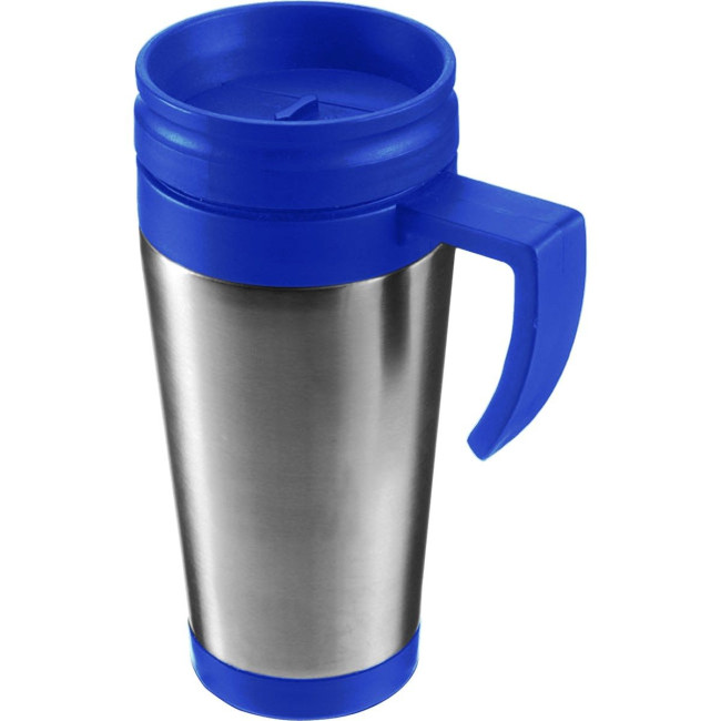 Custom Printed Stainless Steel travel mug 420ml - Image 1