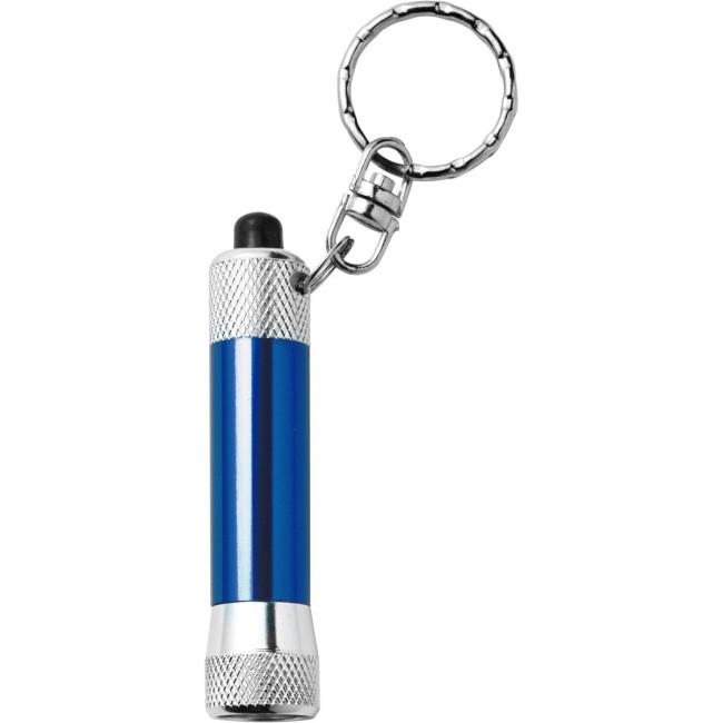 Custom Printed Aluminium LED torch keyring - Image 4