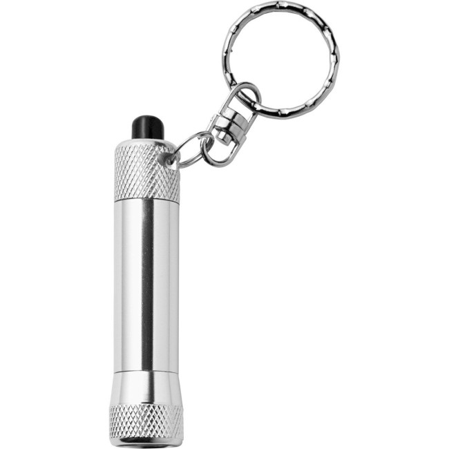 Custom Printed Aluminium LED torch keyring - Image 5