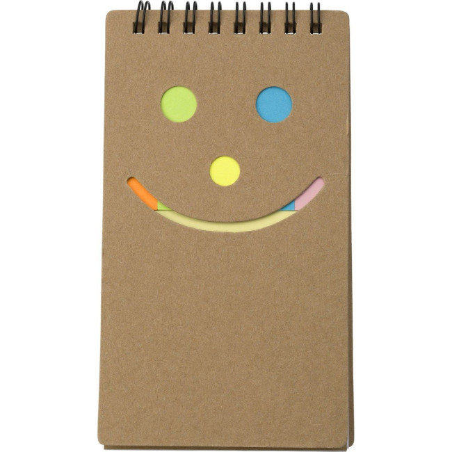 Custom Printed Notebook with sticky notes - Image 2