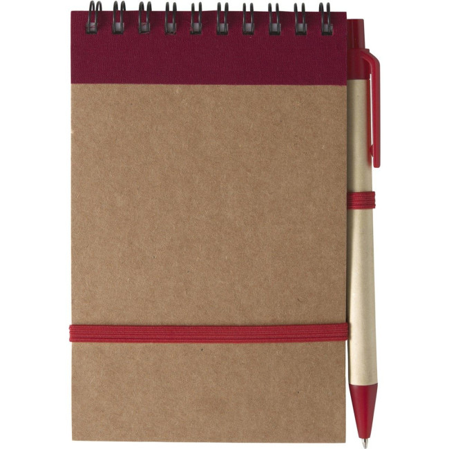 Custom Printed Recycled Wiro Bound Notebook - Image 4