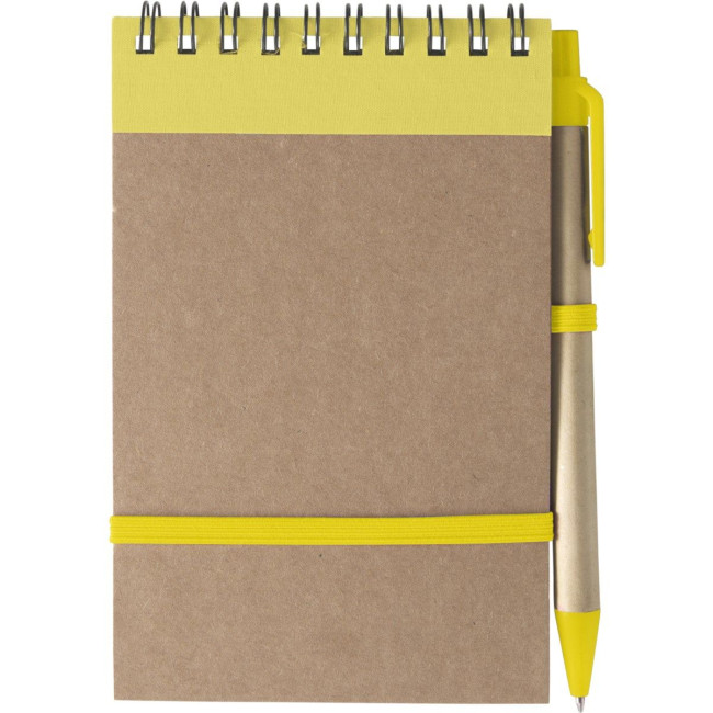 Custom Printed Recycled Wiro Bound Notebook - Image 6