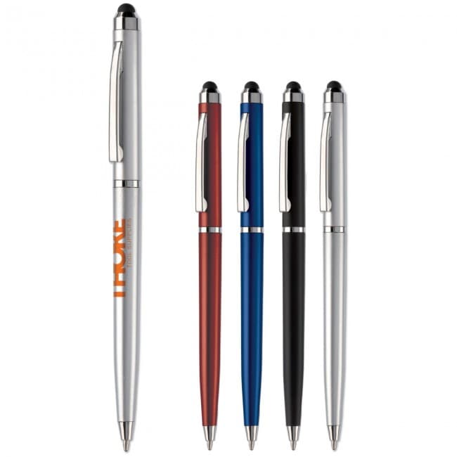 Custom Printed Plastic stylus pen slim model - Image 1