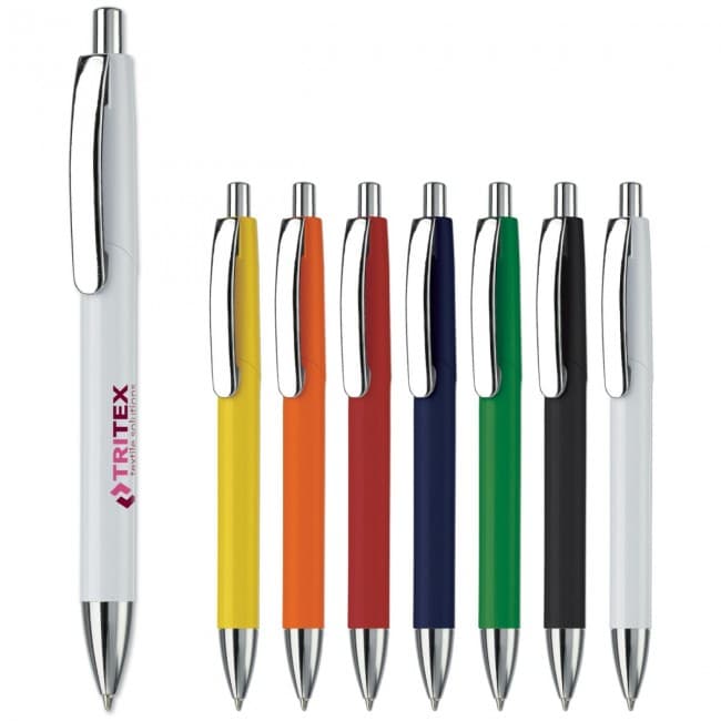 Custom Printed Texas ball pen metal clip hardcolour - Image 2