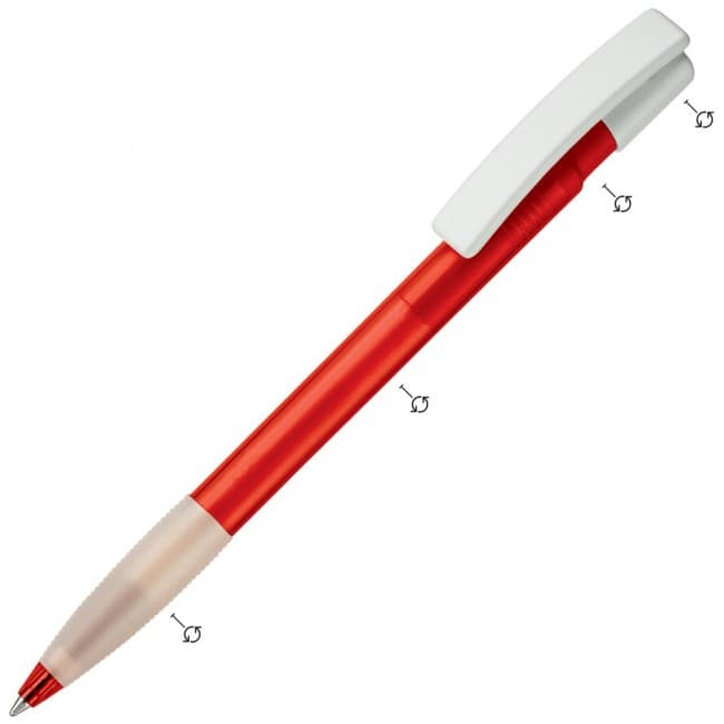 Custom Printed Nash ball pen rubber grip combi - Image 1