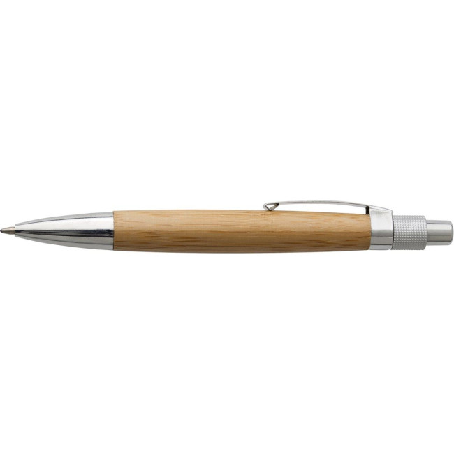 Custom Printed Bamboo ballpen - Image 3