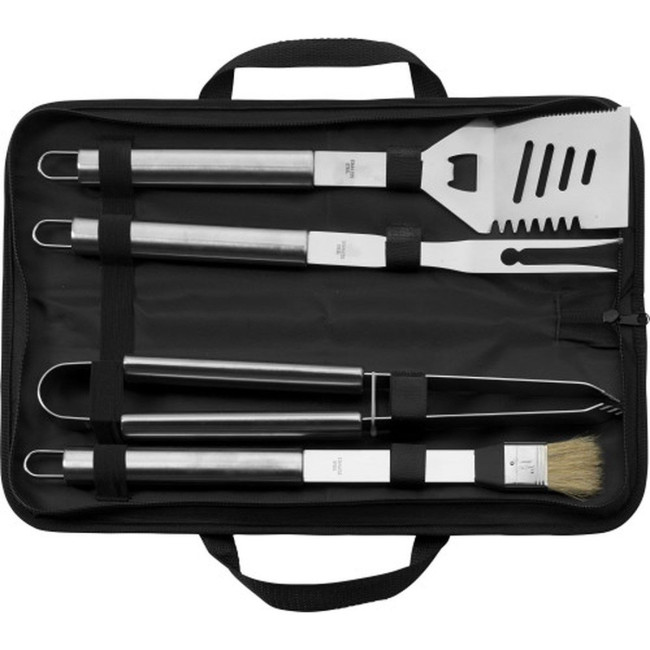 Custom Printed Barbecue set 4pc - Image 1