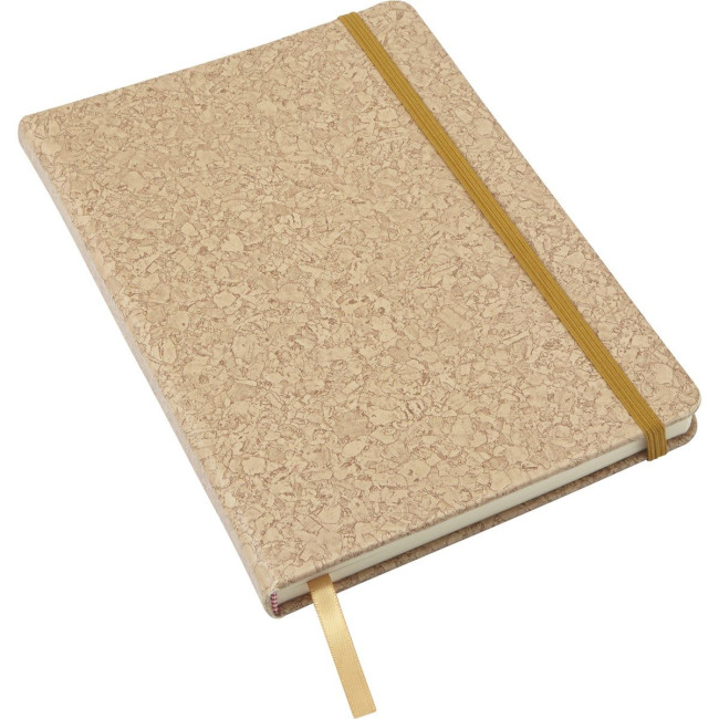 Custom Printed A5 Notebook with cork print - Image 3