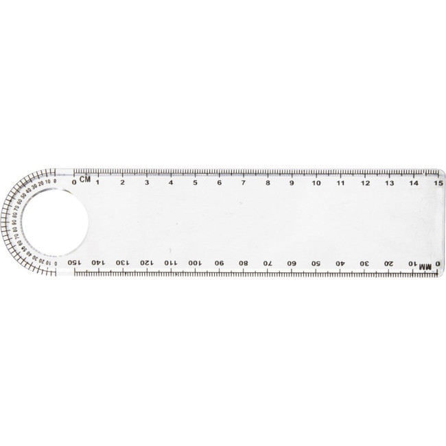 Custom Printed Plastic Transparent Ruler 15cm - Image 2