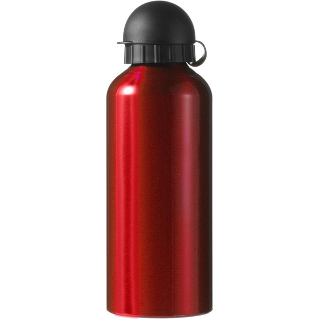 Custom Printed Aluminium single walled drinking bottle 650ml - Image 1