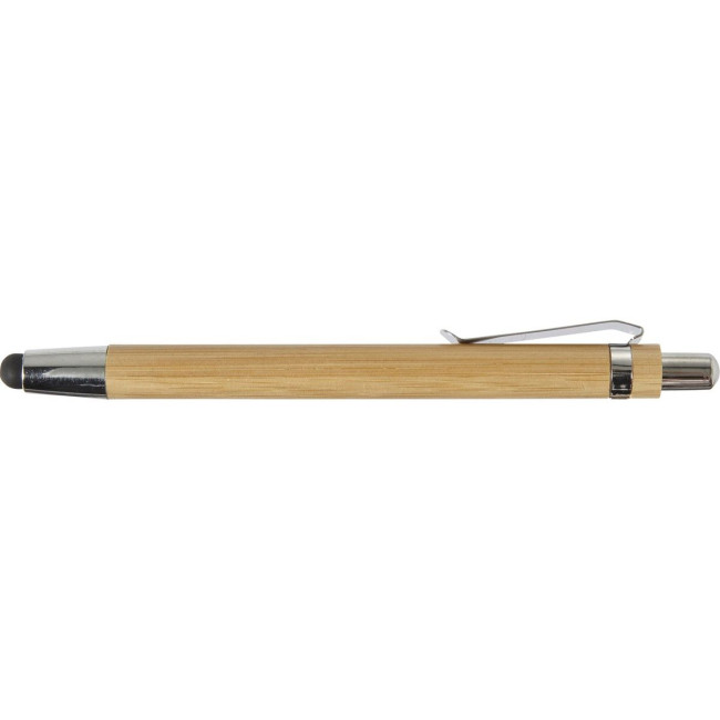 Custom Printed Bamboo ballpen - Image 2