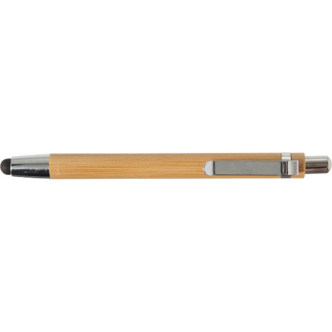 Custom Printed Bamboo ballpen - Image 3