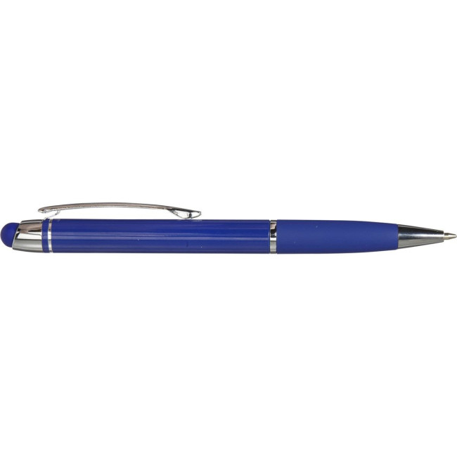 Custom Printed Ballpen with coloured grip - Image 1