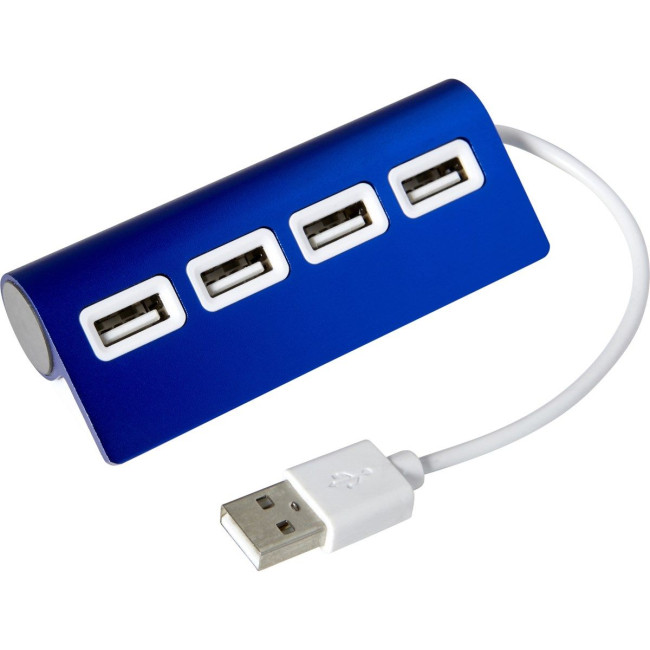 Custom Printed Aluminium USB hub - Image 1