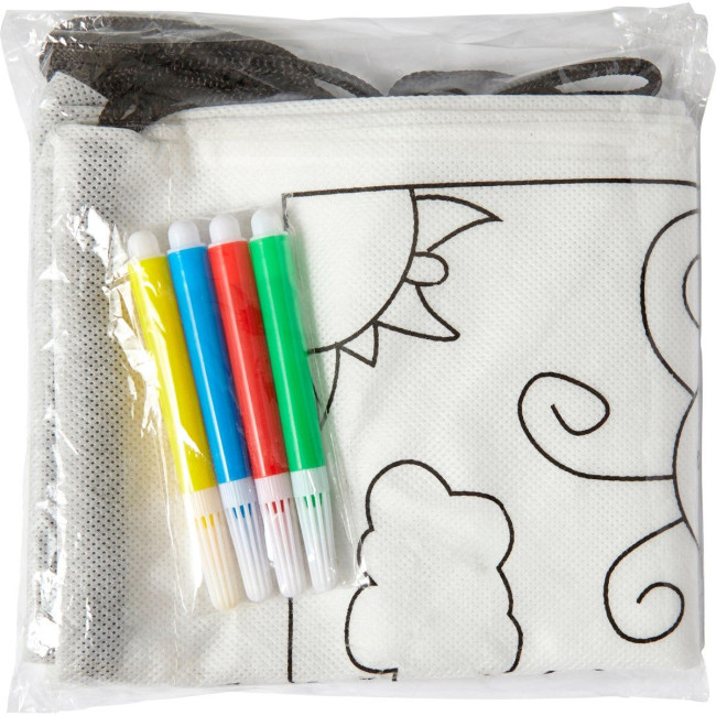 Custom Printed Nonwoven Colour In Backpack - Image 4