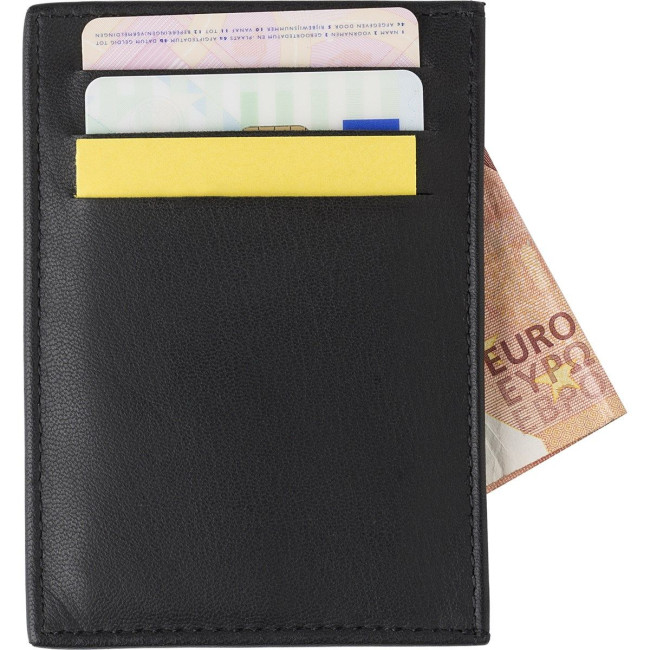 Custom Printed Leather RFID credit card wallet - Image 2