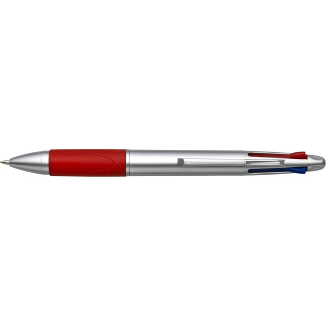 Custom Printed 4 Colour plastic ballpen - Image 1