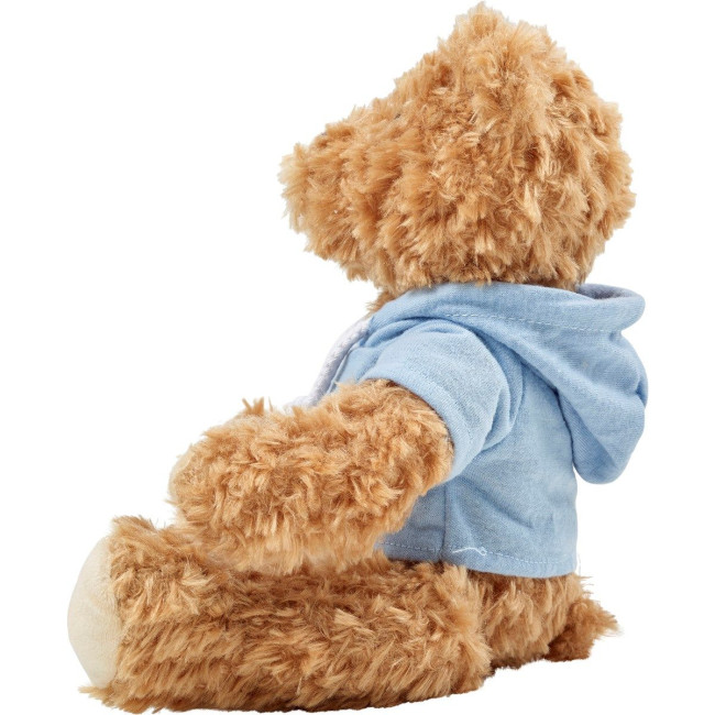 Custom Printed Plush teddy bear with hoodie - Image 4