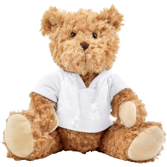 Custom Printed Plush teddy bear with hoodie - Image 6