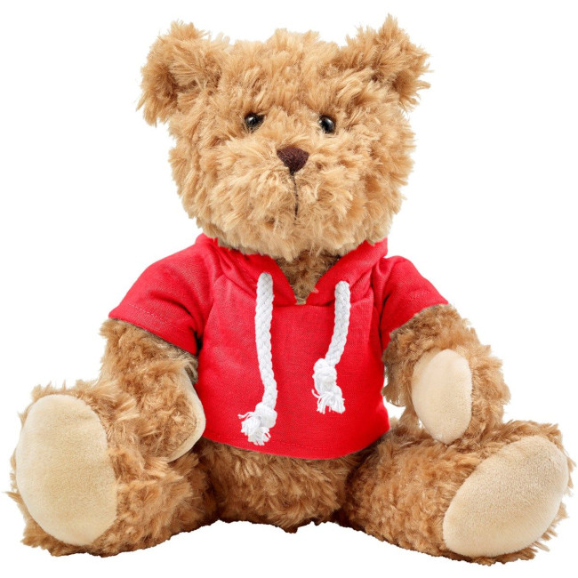 Custom Printed Plush teddy bear with hoodie - Image 9