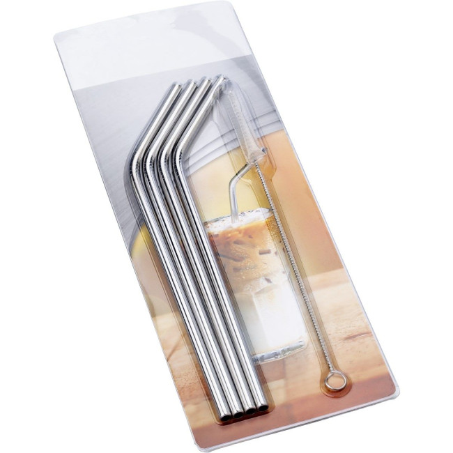 Custom Printed Four Stainless Steel drinking straws - Image 3