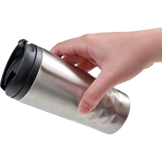 Custom Printed Tower Stainless Steel Double Walled Travel Mug 300ml - Image 9