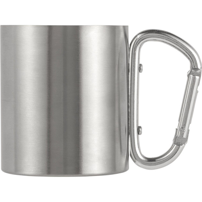 Custom Printed Stainless steel double walled mug 185ml - Image 2