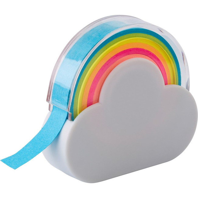 Custom Printed The Paxman Rainbow Memo Tape Dispenser - Image 1