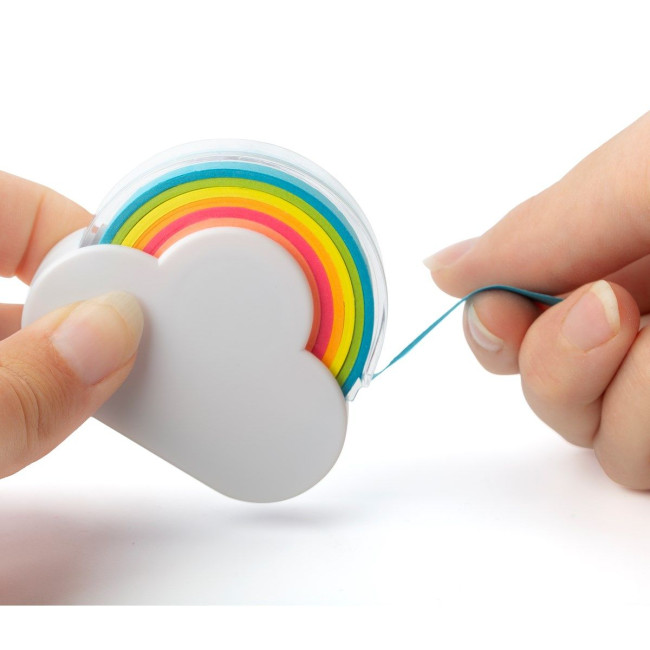 Custom Printed The Paxman Rainbow Memo Tape Dispenser - Image 3