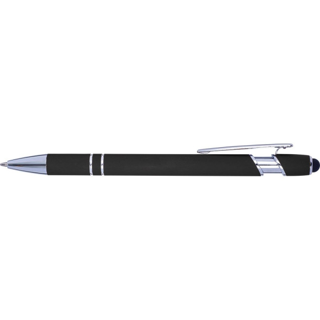 Custom Printed Ballpen with rubber finish - Image 5