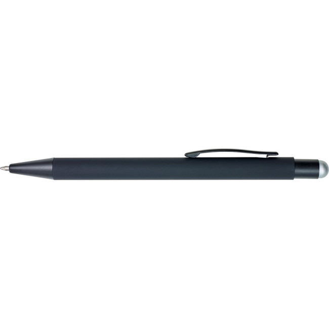 Custom Printed Rubberised Stylus ballpen - Image 2