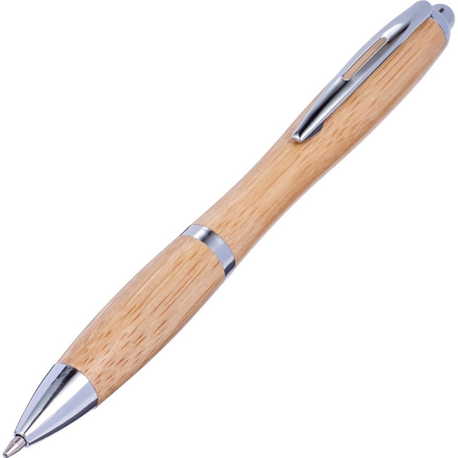 Custom Printed The Imola Bamboo Ballpen - Image 1